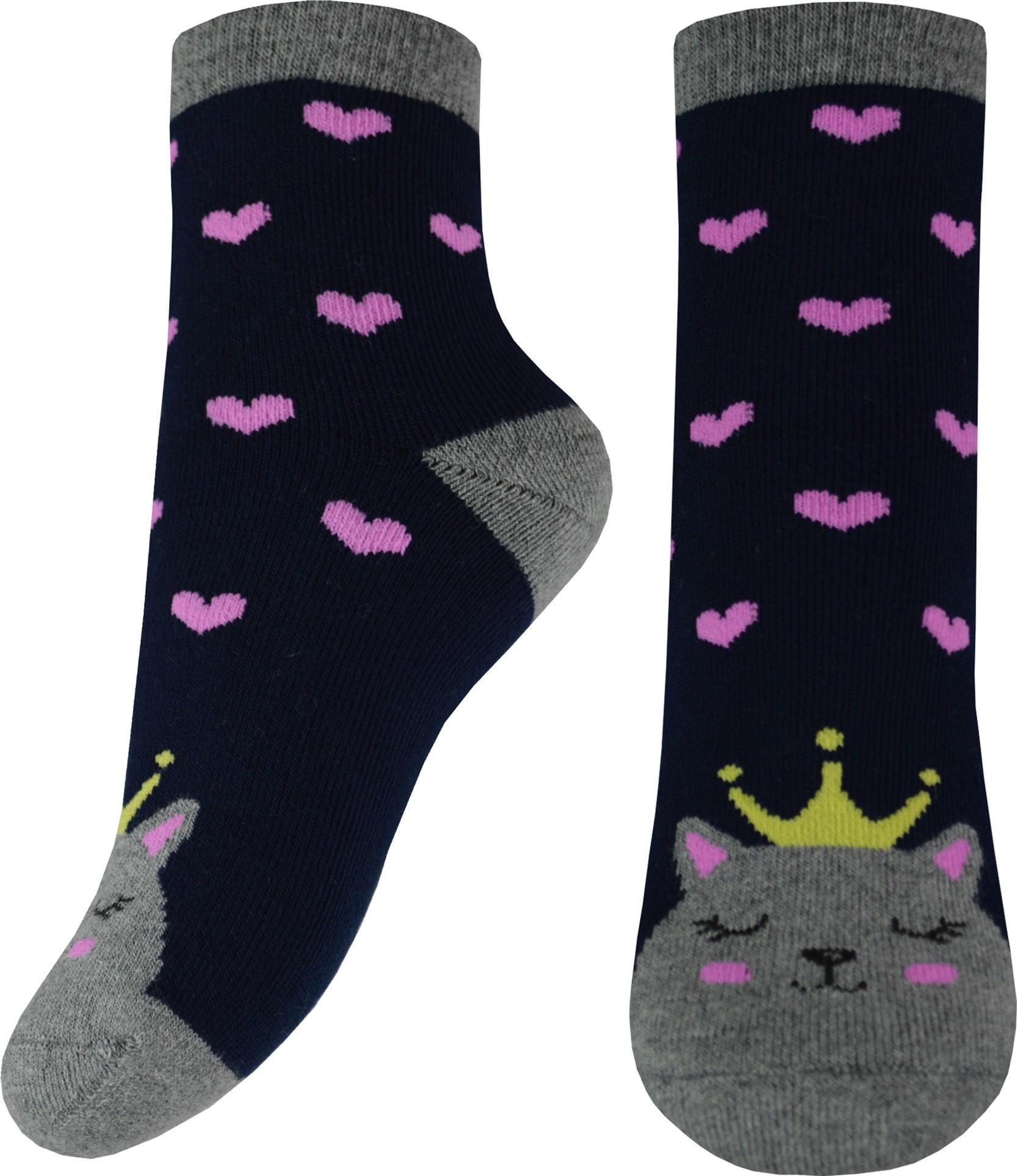 Шкарпетки дитячі махрові Легка хода 9254 р. 16-18 Marine (65979)