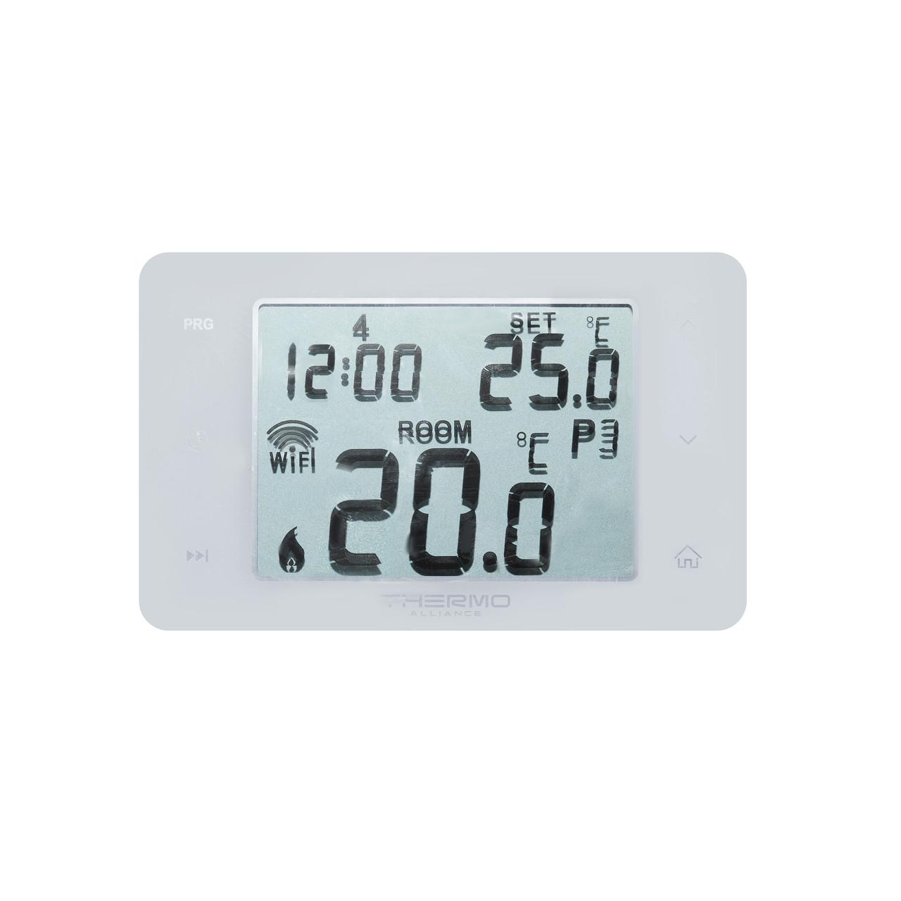 Термостат недельный программируемый Thermo Alliance ТА-2701WiFi сенсорный с WiFi (2608668163) - фото 3 Термостат недельный программируемый Thermo Alliance ТА-2701WiFi сенсорный с WiFi (2608668163) - фото 3