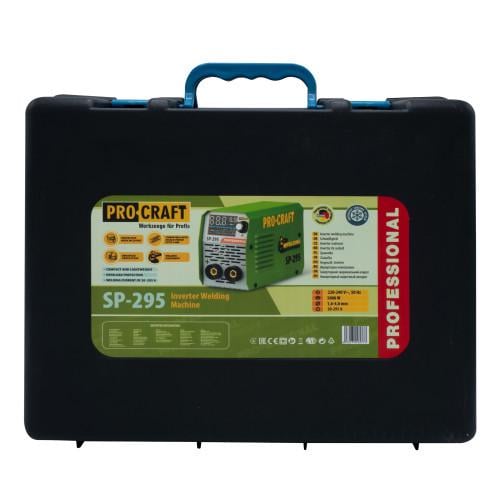 Зварювальний інверторний апарат ProCraft SP295 ВМС - фото 8 Зварювальний інверторний апарат ProCraft SP295 ВМС - фото 8