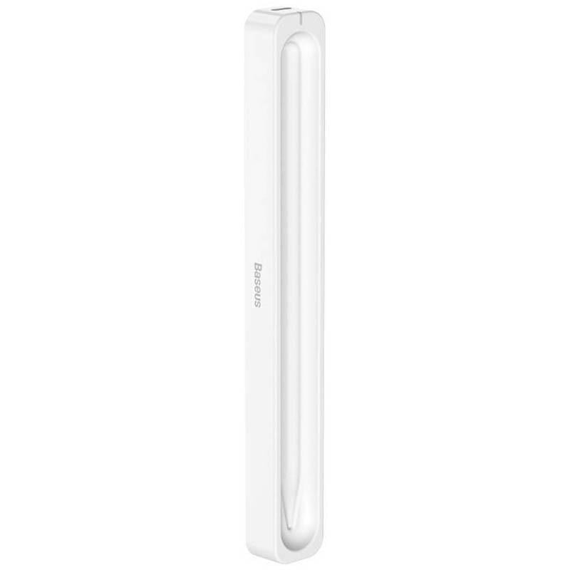Кейс для зарядки стілусу BASEUS Smooth Writing Wireless Stylus Charging Case SXBC030002 White (00000071810_1)