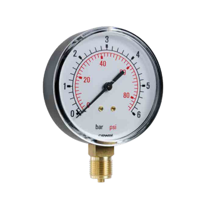 Манометр радіальний Cewal M 50 RP IR 6 bar Ø52mm 0-6Bar (28414645)