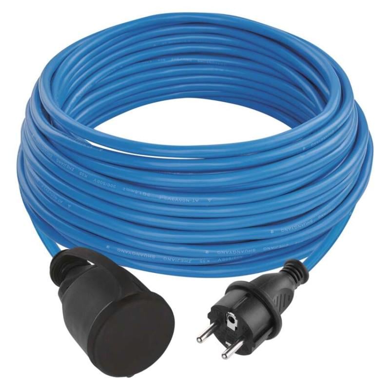 Удлинитель сетевой Emos P01520W 1 розетка 20 м 1,5 кв. мм IP44 силикон (36480336)