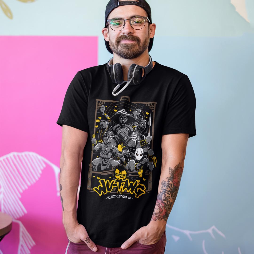 Футболка унісекс Wu Tang Clan Warriors L Чорний (00000009142)