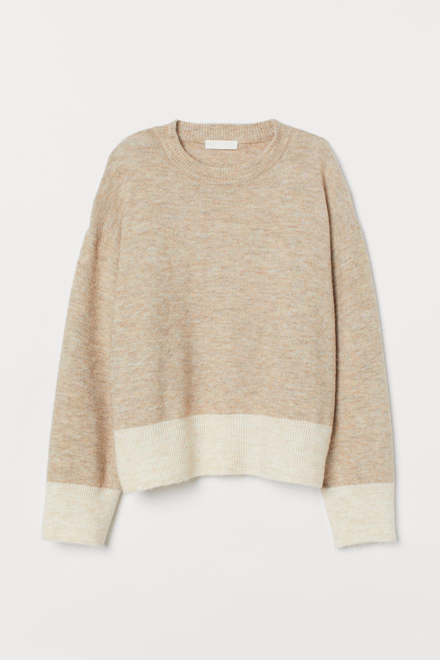 Свитер оверсайз S Светло-бежевый (8300161wer)