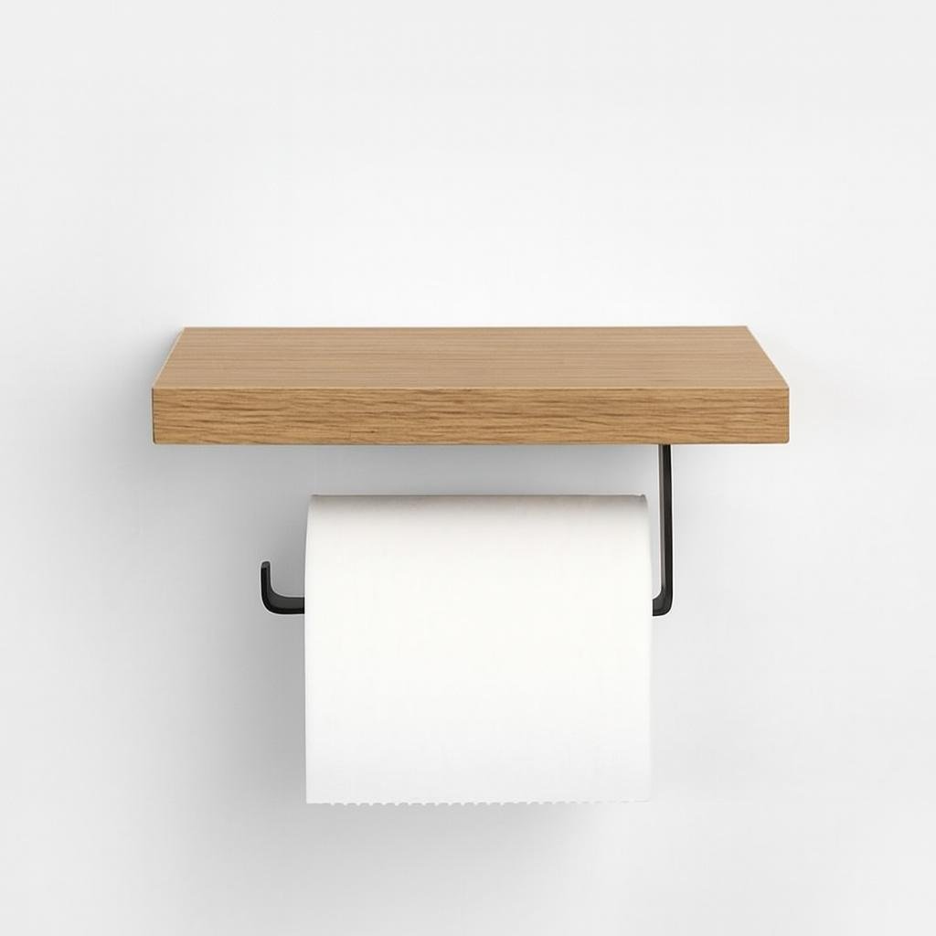 Поличка для паперу EcoLoft IN-2801 в стилі лофт 12x20x10 см (28536237)