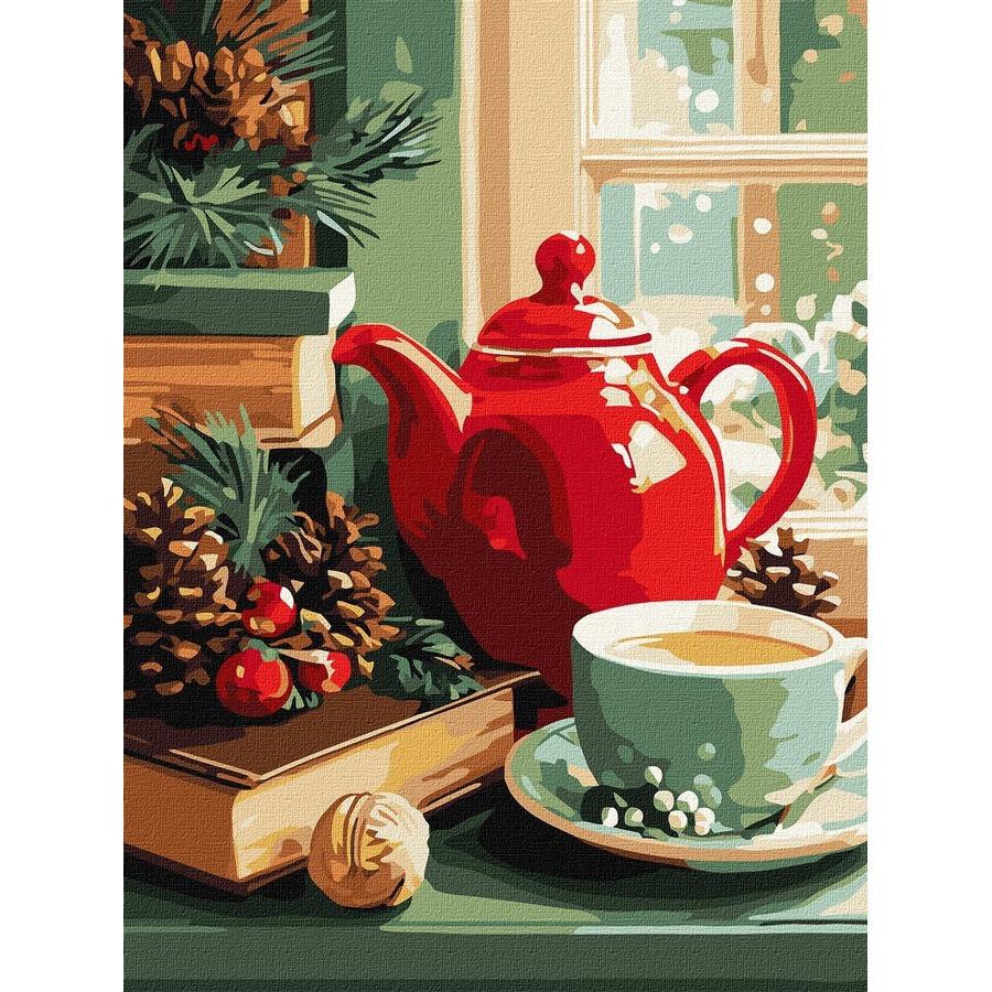 Картина по номерам Ideyka Уютный натюрморт 30x40 см (KHO5749)