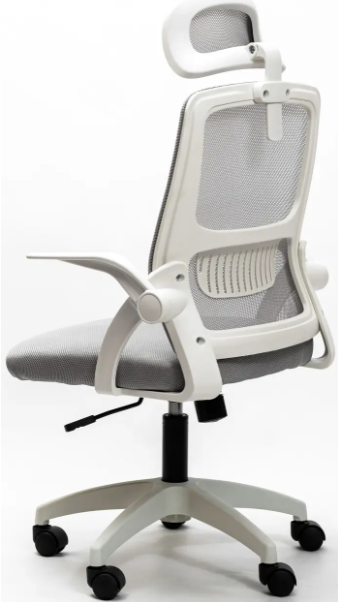 Кресло Diego ErgoFlex сетка Бело-серый - фото 4 Кресло Diego ErgoFlex сетка Бело-серый - фото 4