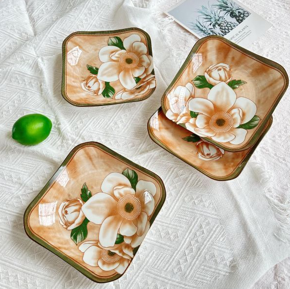 Набір керамічних тарілок 4 шт. (C01679)