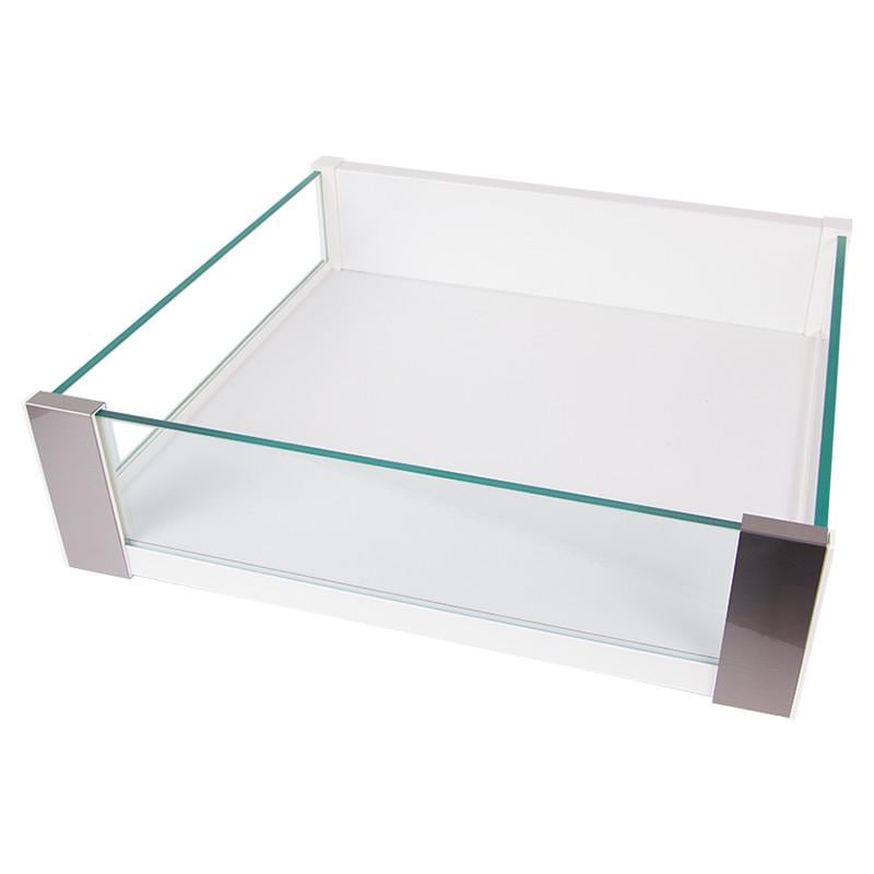 Корзина Vibo Essence стекло внутренняя 900 мм Белый (CCTGM90EVBO)