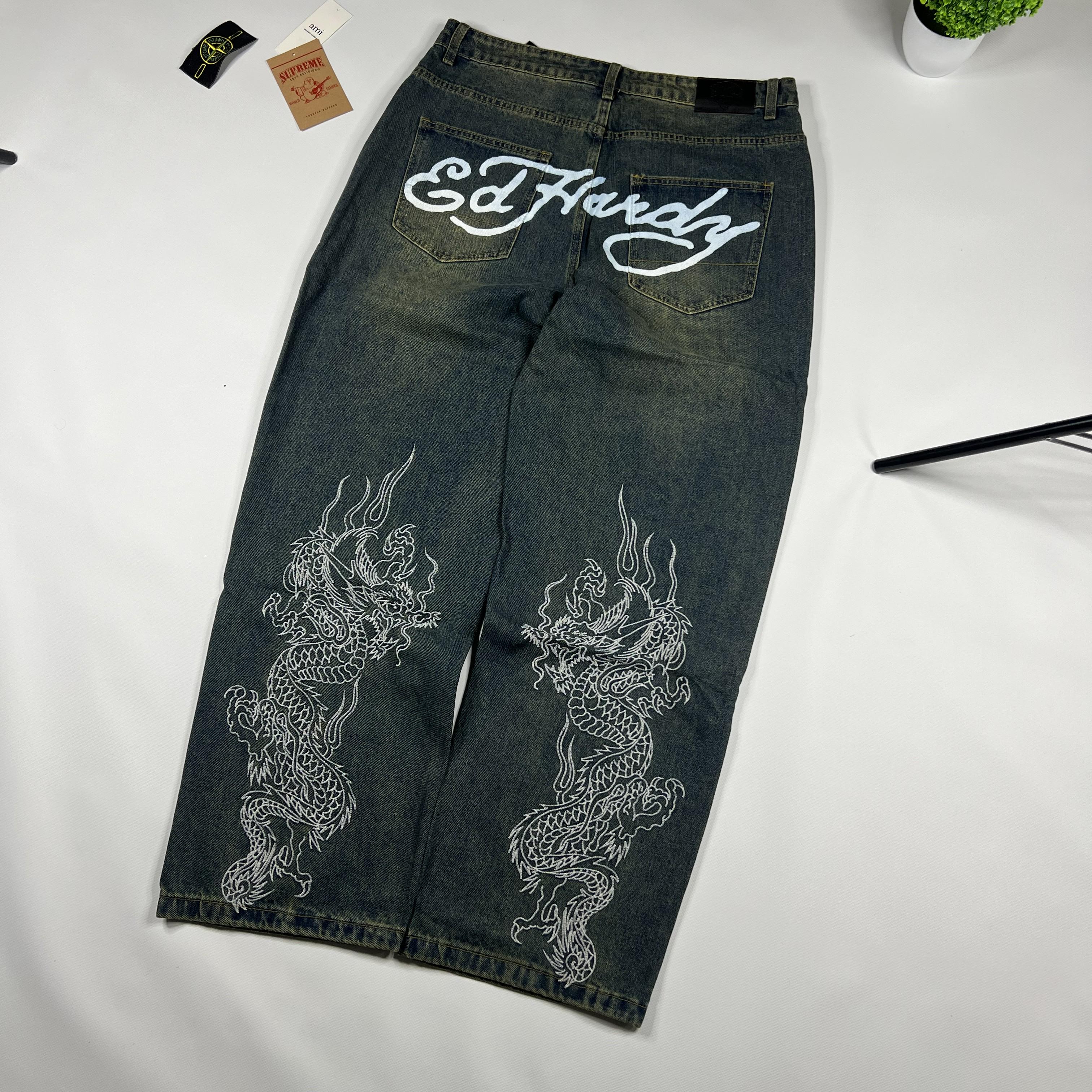 Джинсы Ed Hardy Дракон XS (30101483)