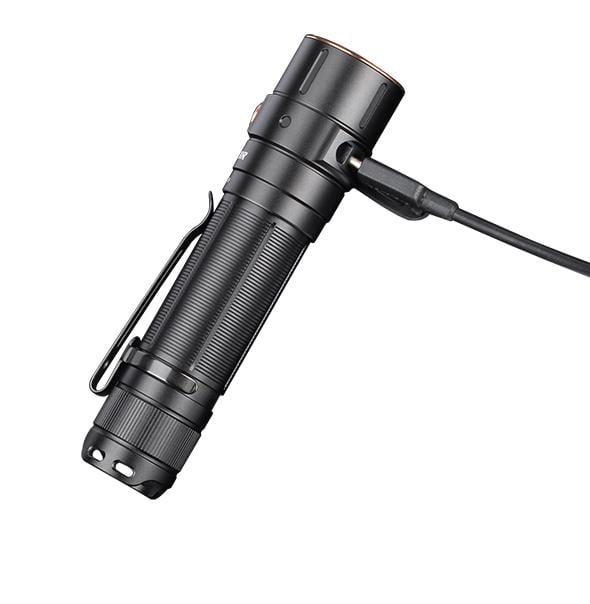 Фонарь ручной Fenix E28R 1500лм 200м Type-C Черный - фото 2