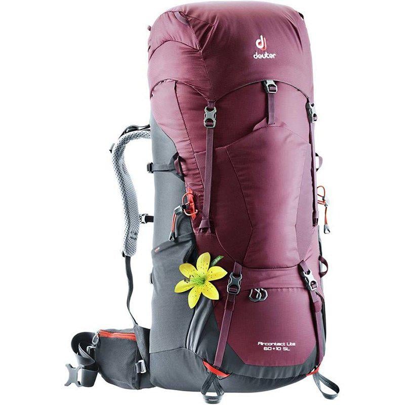 Рюкзак туристический Deuter Aircontact Lite 60+10 л Maron/Graphite (43402185423)