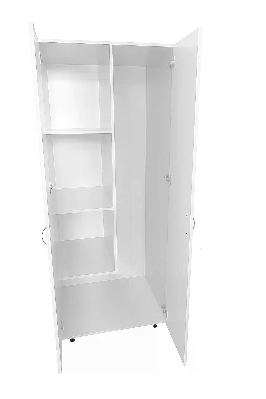 Шафа для господарського інвентарю відра швабри та ганчірки Білий - фото 2 Шафа для господарського інвентарю відра швабри та ганчірки Білий - фото 2