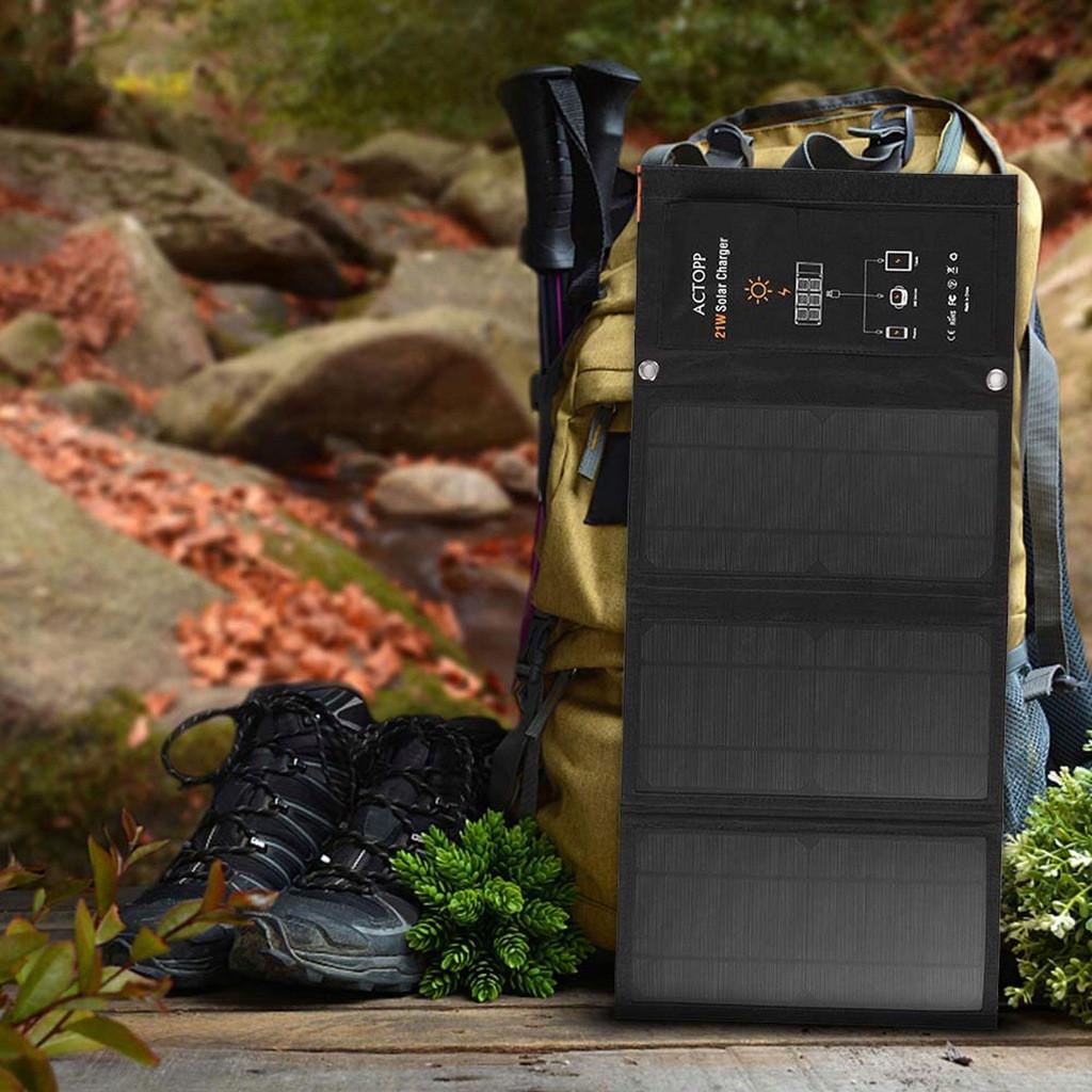 Зарядний пристрій Solar Charger 12V 21W (SolarCharger) - фото 4