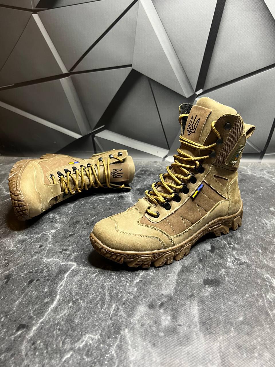 Берці зимові чоловічі з хутром р. 41 Койот - фото 2