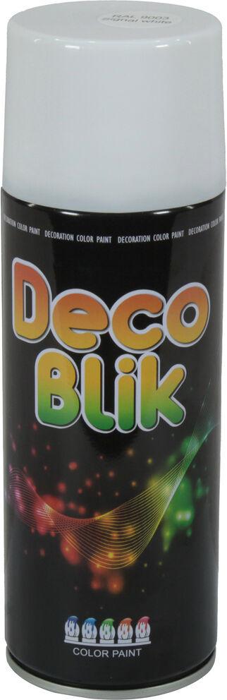 Краска-спрей Deco Blik 400 мл RAL 9003 Сигнальный белый