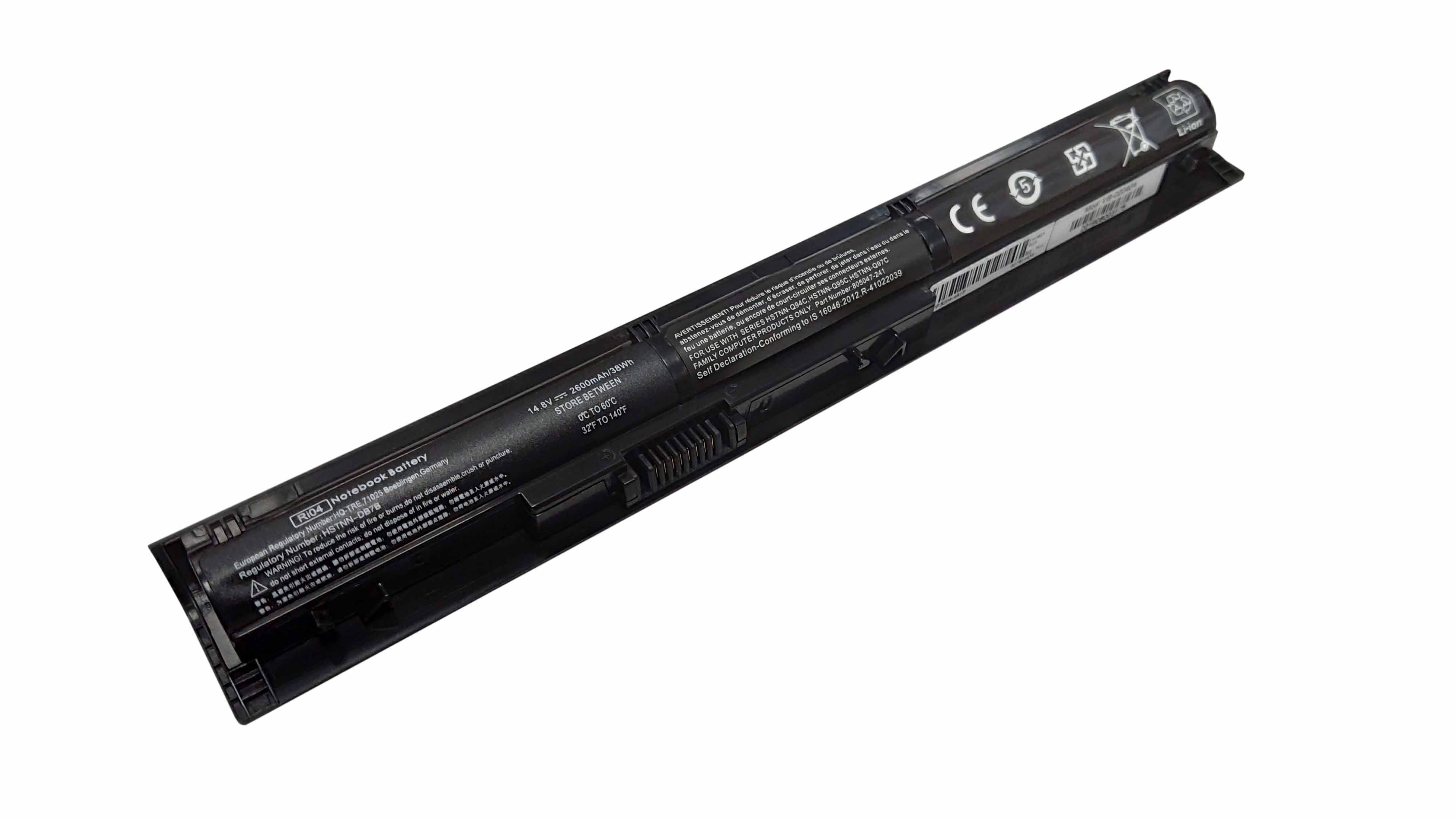 Акумулятор для ноутбука HP RI04 ProBook 450 G3 14,8 V 2600 mAh (020404) Акумулятор для ноутбука HP RI04 ProBook 450 G3 14,8 V 2600 mAh (020404)
