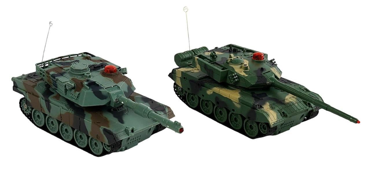 Набор для танкового боя на радиоуправлении Zegan с аккумулятором 3,6 V Хаки (69208)