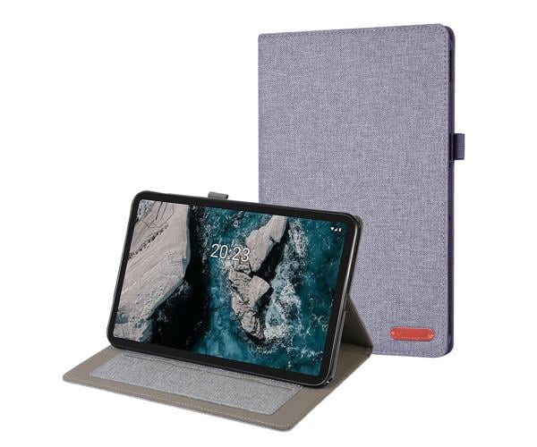 Чехол книжка Jeans для планшета Nokia T21 Серый