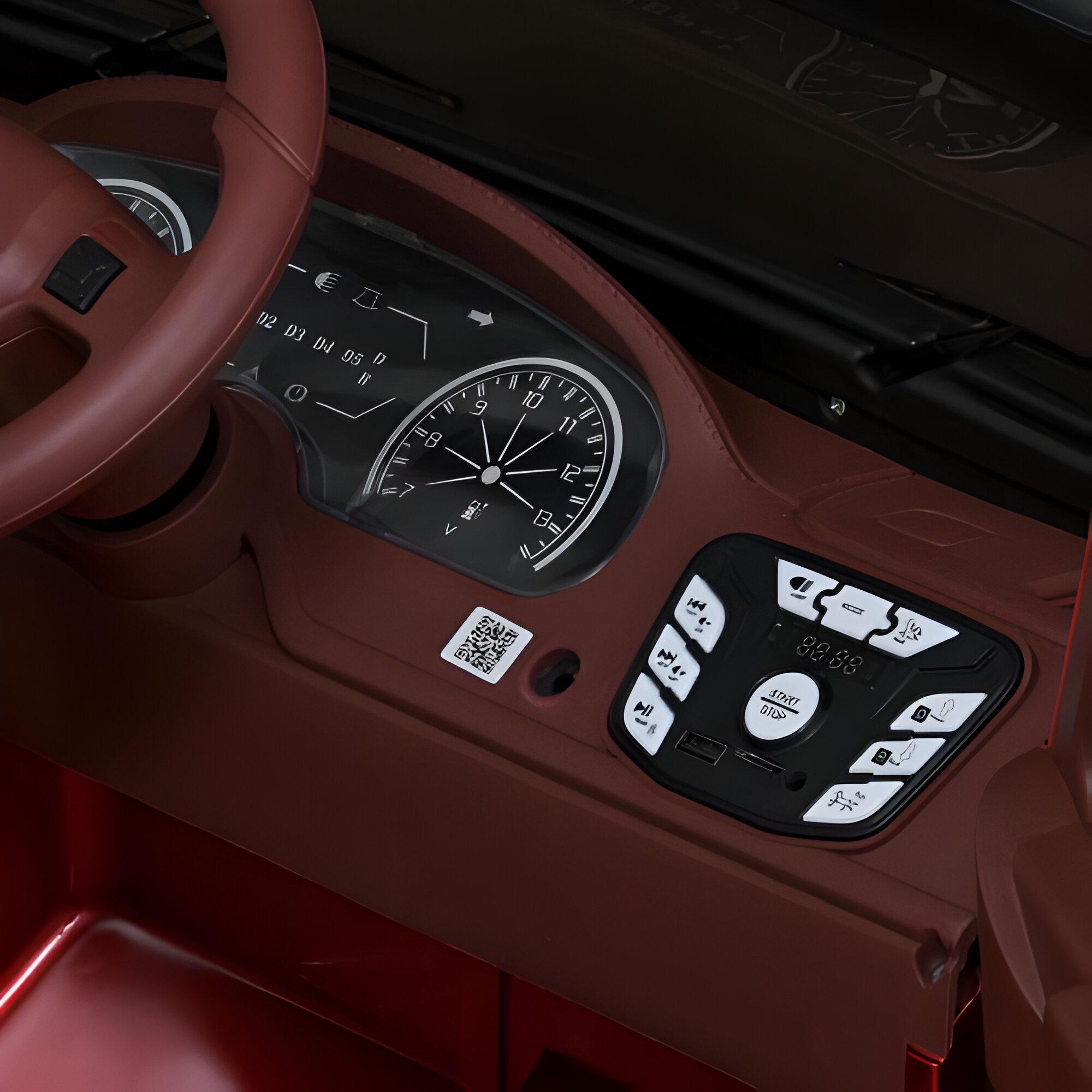 Детский электромобиль одноместный Джип Mercedes Bambi M 5818EBLRS-3 с пультом управления (27489814) - фото 8