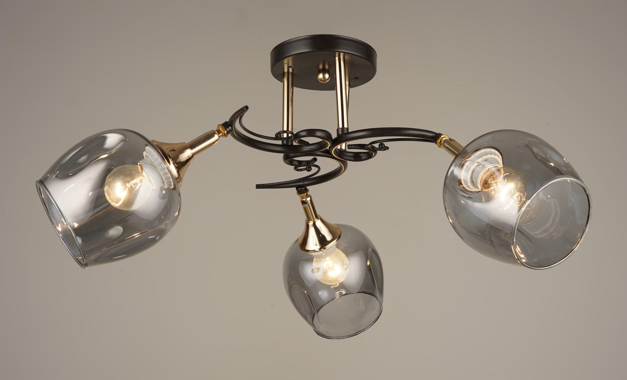 Люстра декоративная Sirius B N4476/3 COFFEE+FGD