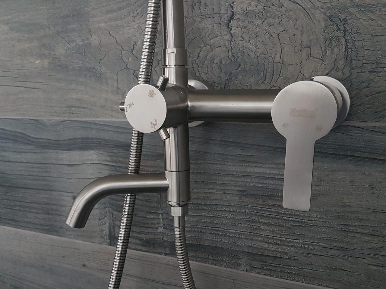 Душова система із змішувачем Haiba NOX HB2790 Сатин (64351) - фото 2