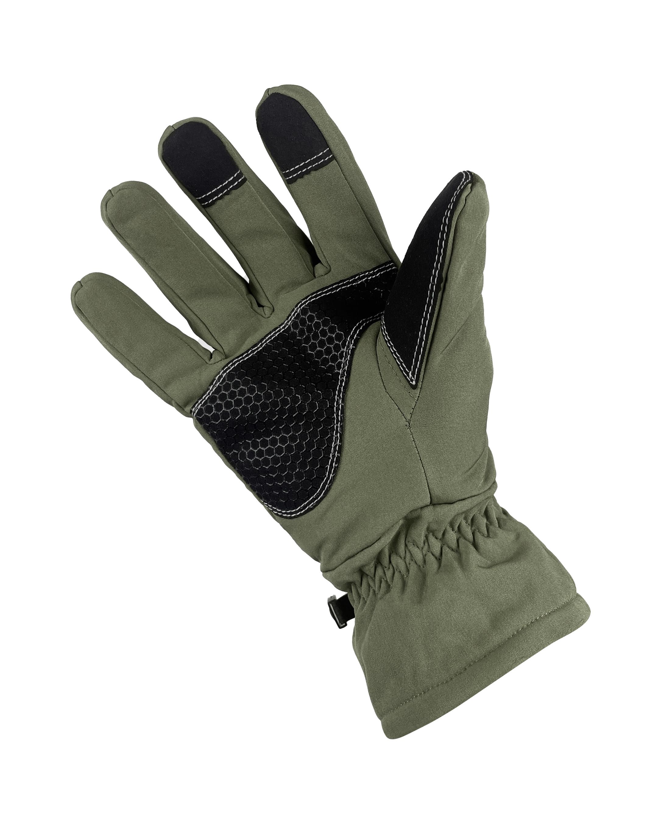 Перчатки военные мужские зимние SoftShell 2XL Олива (RUK-6.1.XXL) - фото 2 Перчатки военные мужские зимние SoftShell 2XL Олива (RUK-6.1.XXL) - фото 2