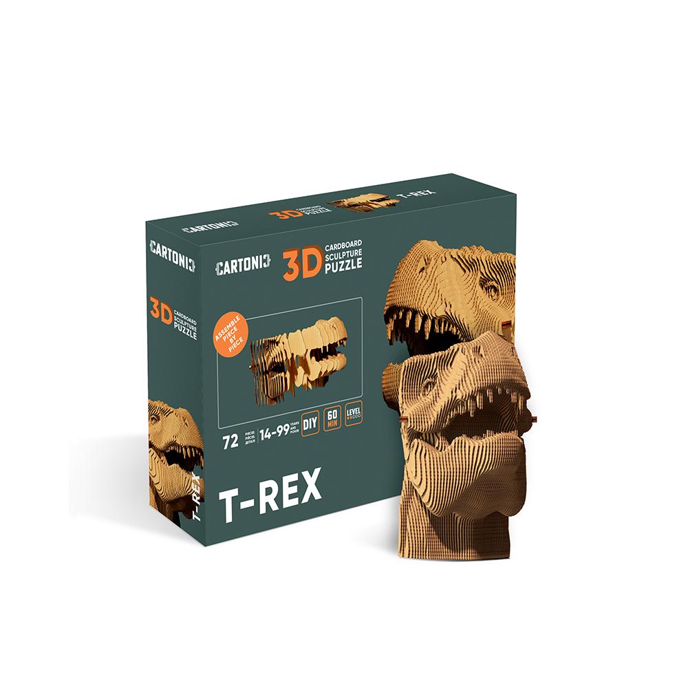 Конструктор картонный Cartonic 3D Cartonic T-Rex - фото 7