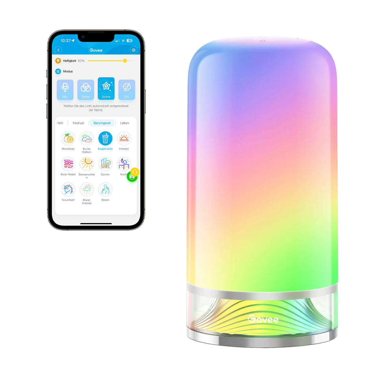 Светильник Govee Aura 2 Matter WI-FI Bluetooth RGBICWW (H6022)