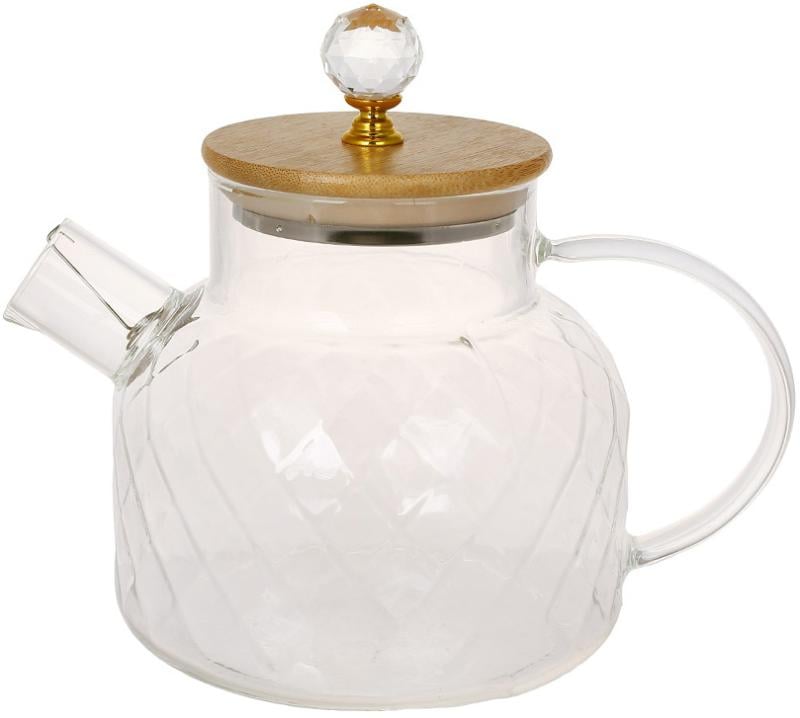Чайник заварочный Edinburgh Romb с бамбуковой крышкой 950 мл