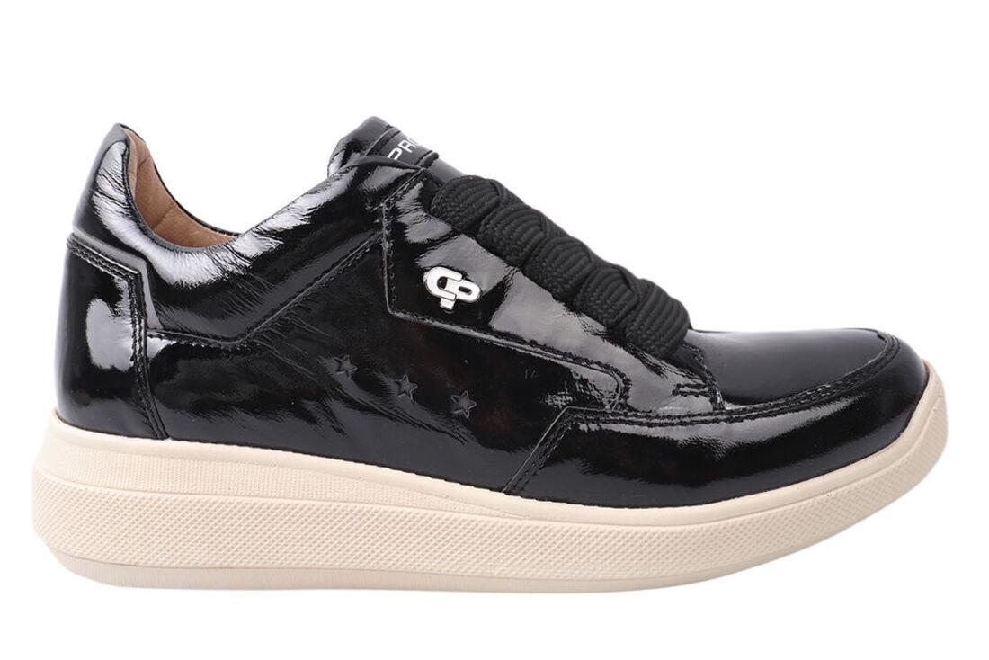 Кросівки жіночі Carlo Pachini зі шкіри на платформі на шнурівці р. 36 Чорний (85-21DTC) - фото 3 Кросівки жіночі Carlo Pachini зі шкіри на платформі на шнурівці р. 36 Чорний (85-21DTC) - фото 3