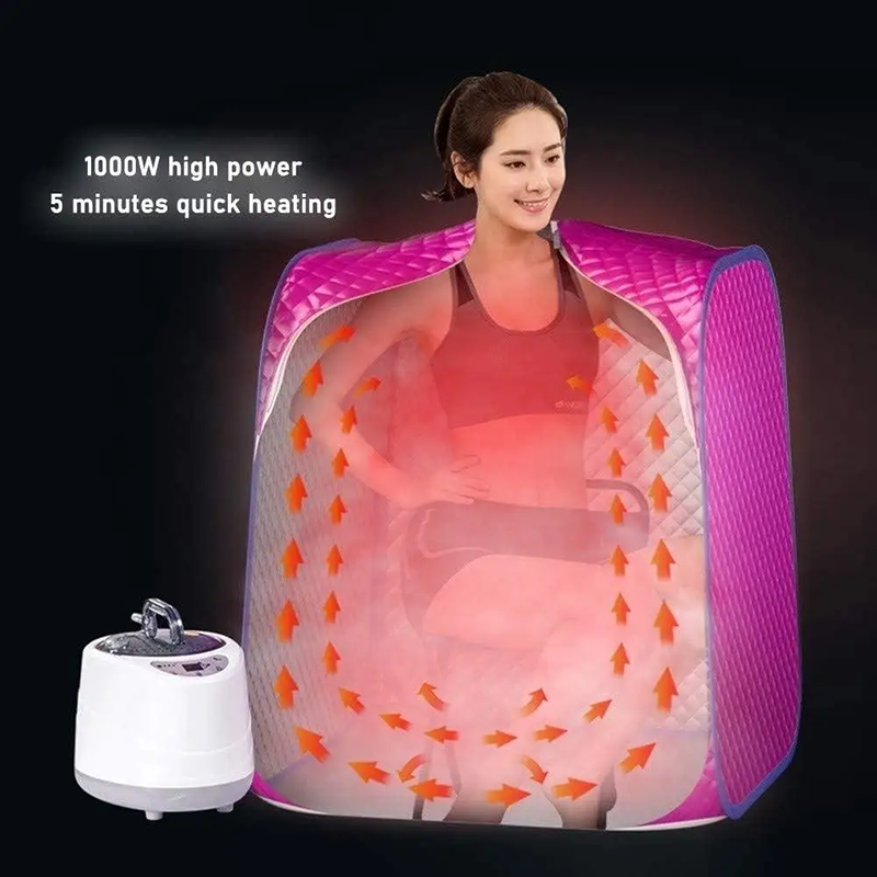 Портативна парова сауна UKC 6806 3 л 1000 Вт Red (tf6806) - фото 3 Портативна парова сауна UKC 6806 3 л 1000 Вт Red (tf6806) - фото 3