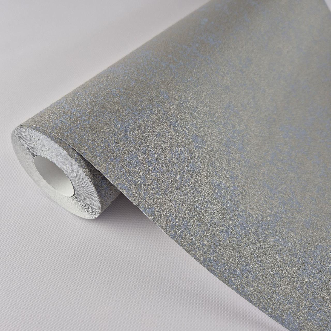 Шпалери вінілові на флізеліновій основі для спальні/вітальні/кабінету Marburg 58140 0,53х10,05 м Блакитно-золотий (2785922162) - фото 2