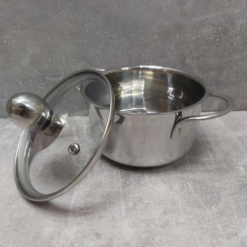 Каструля зі скляною кришкою A-Plus WK-2180 12 см 0,79 л (1652342353)