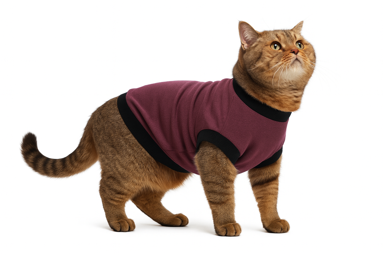 Кофта для котів Diego р. 6 Бордовий (124182194) Кофта для котів Diego р. 6 Бордовий (124182194)