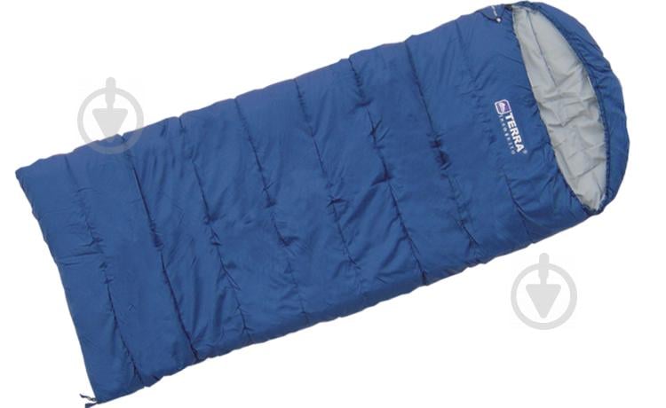 Спальник Terra Incognita Asleep Wide 200 L лівий Синій (TI-02258)