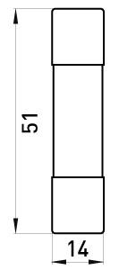 Запобіжник циліндричний плавкий E.NEXT e.fuse.1451.32 32А gG/gL 14х51 мм (i0610022) - фото 2