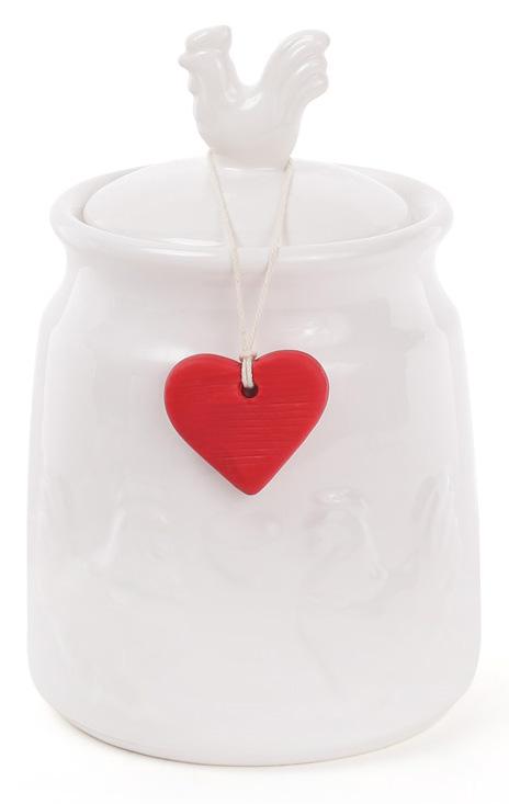 Банка керамическая Тоскана 800 мл для сыпучих продуктов (BD-875-397)