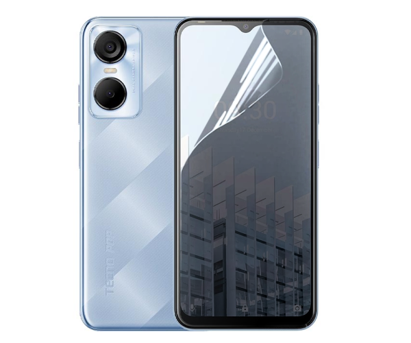 Плівка гідрогелева протиударна Hydrogel Film для Tecno Pop 6 Pro Transparent (PL-2605)