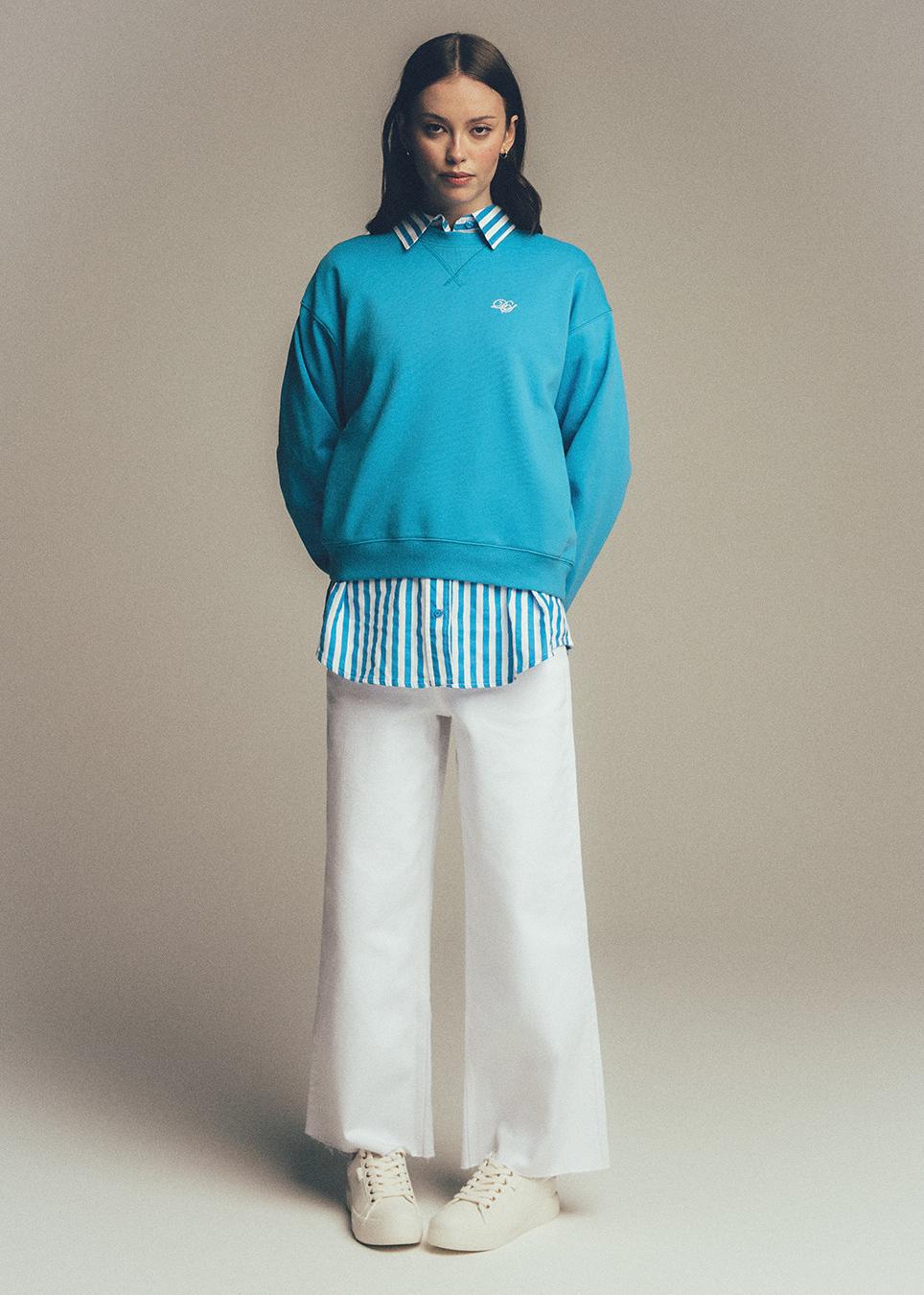 Свитшот женский Diverse VASTERA XS Лазурь (5905384120717) - фото 3 Свитшот женский Diverse VASTERA XS Лазурь (5905384120717) - фото 3