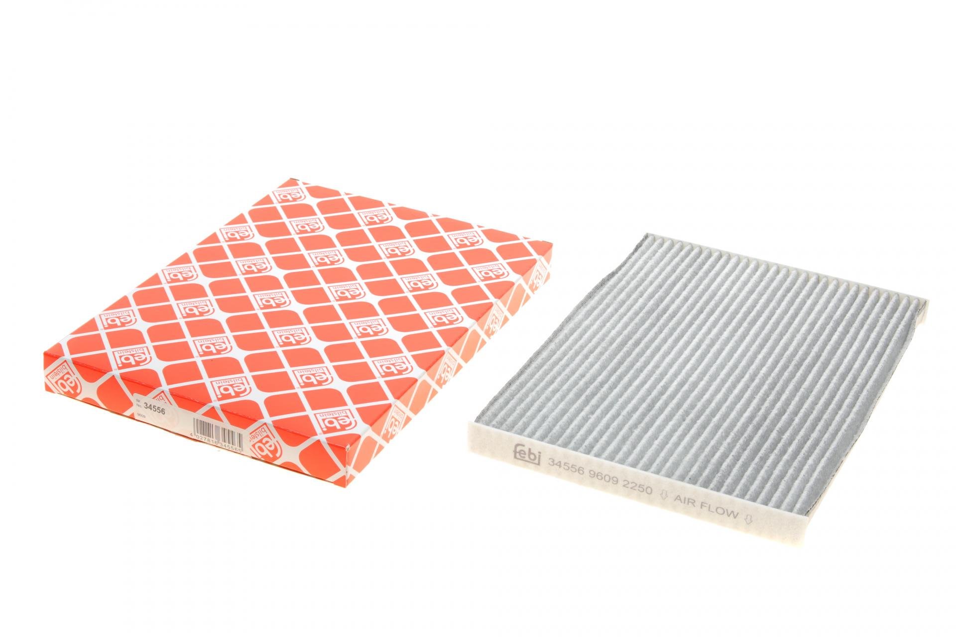 Фильтр салона FEBI BILSTEIN для Nissan Qashqai/X-Trail 07- угольный (34556)