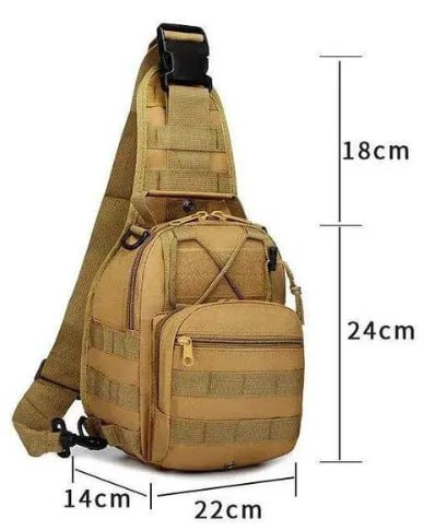 Сумка через плечо военная однолямочная 6 л (T-023-2) - фото 8 Сумка через плечо военная однолямочная 6 л (T-023-2) - фото 8