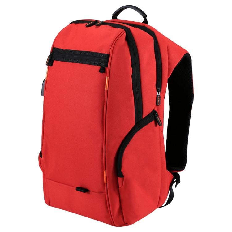 Рюкзак WTYD Solar Backpack SUN0427 USB порт для наушников Красный