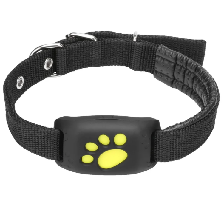 GPS трекер Sunroz GPS collar Z8 для собак і кішок Чорний