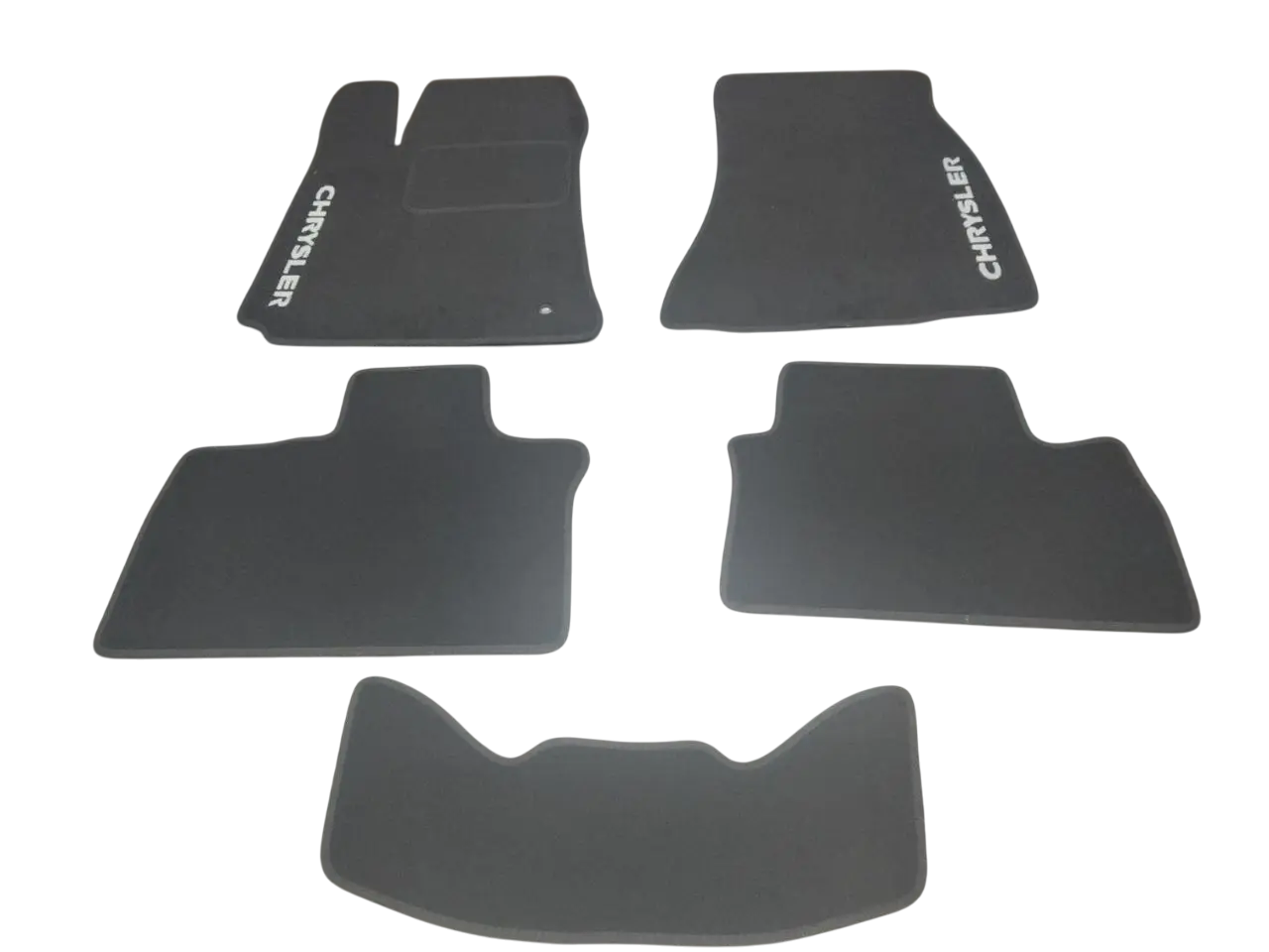 Килимки в салон ворсові для CRYSLER 300 С 2011-2023 5 шт. Чорний (27327066)