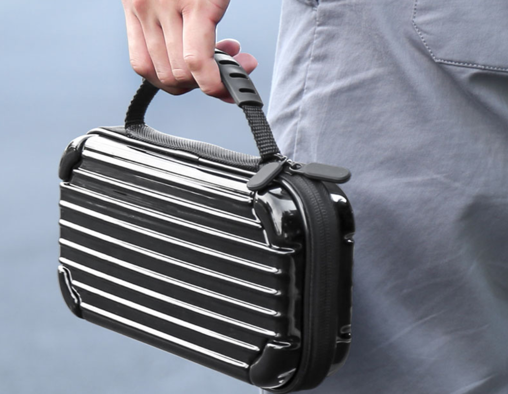 Чехол-кейс сумка для Nintendo Switch с ручкой OLED Черный - фото 3 Чехол-кейс сумка для Nintendo Switch с ручкой OLED Черный - фото 3