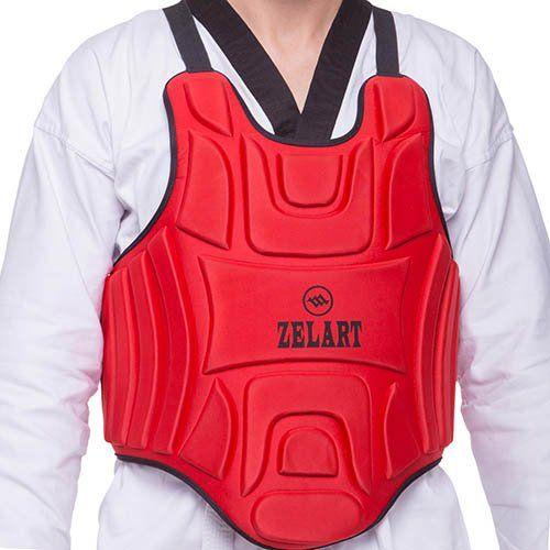 Жилет для единоборств Zelart ZB-4220 XL Красный (37363041)