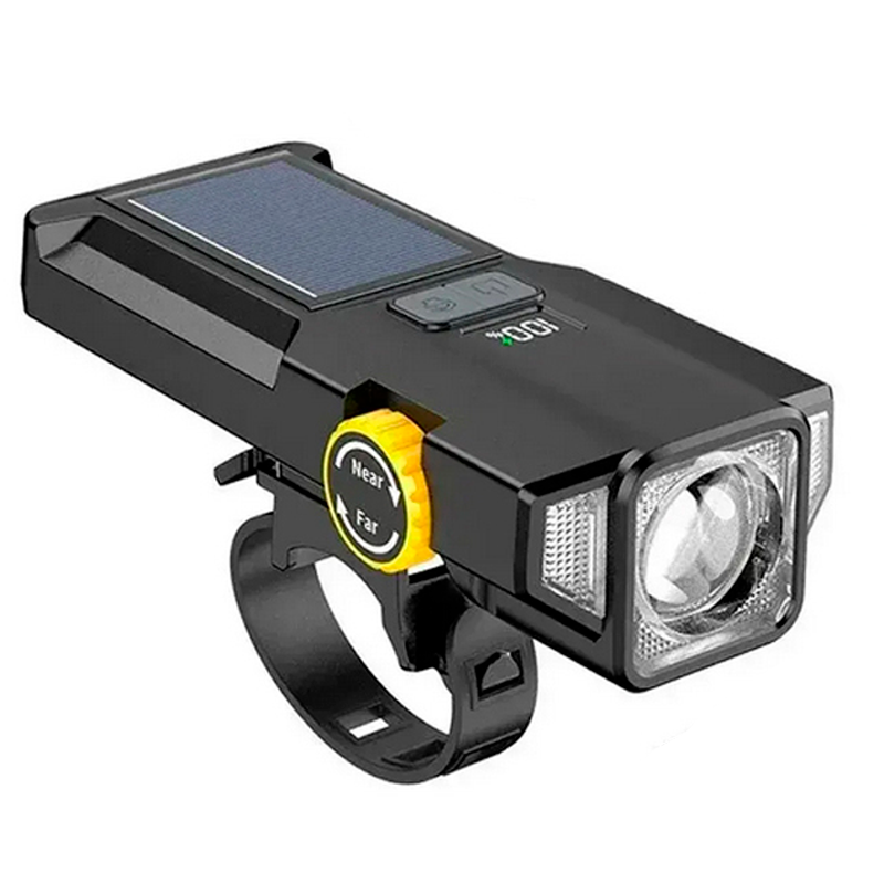 Велолихтар Terra X17-30W 2LED красные габариты/солнечная батарея IP65 ЗУ Type-C (2679992490)