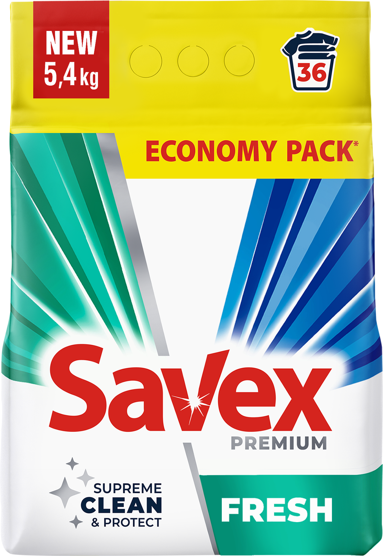 Пральний порошок Savex Automat Premium Fresh 5.4 кг • Краща ціна в ...