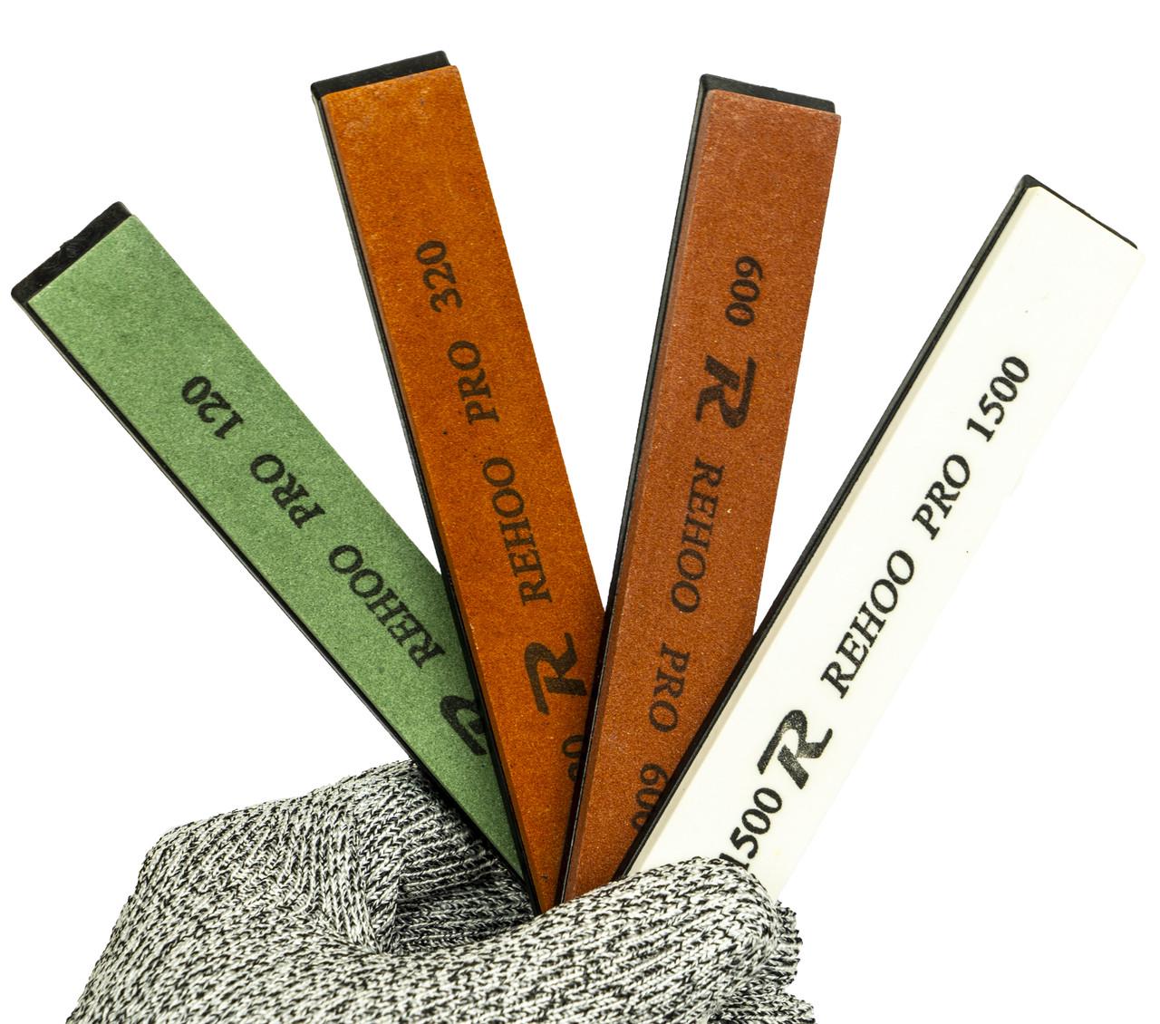Набор точильных камней REHOO 4 шт. - фото 2 Набор точильных камней REHOO 4 шт. - фото 2
